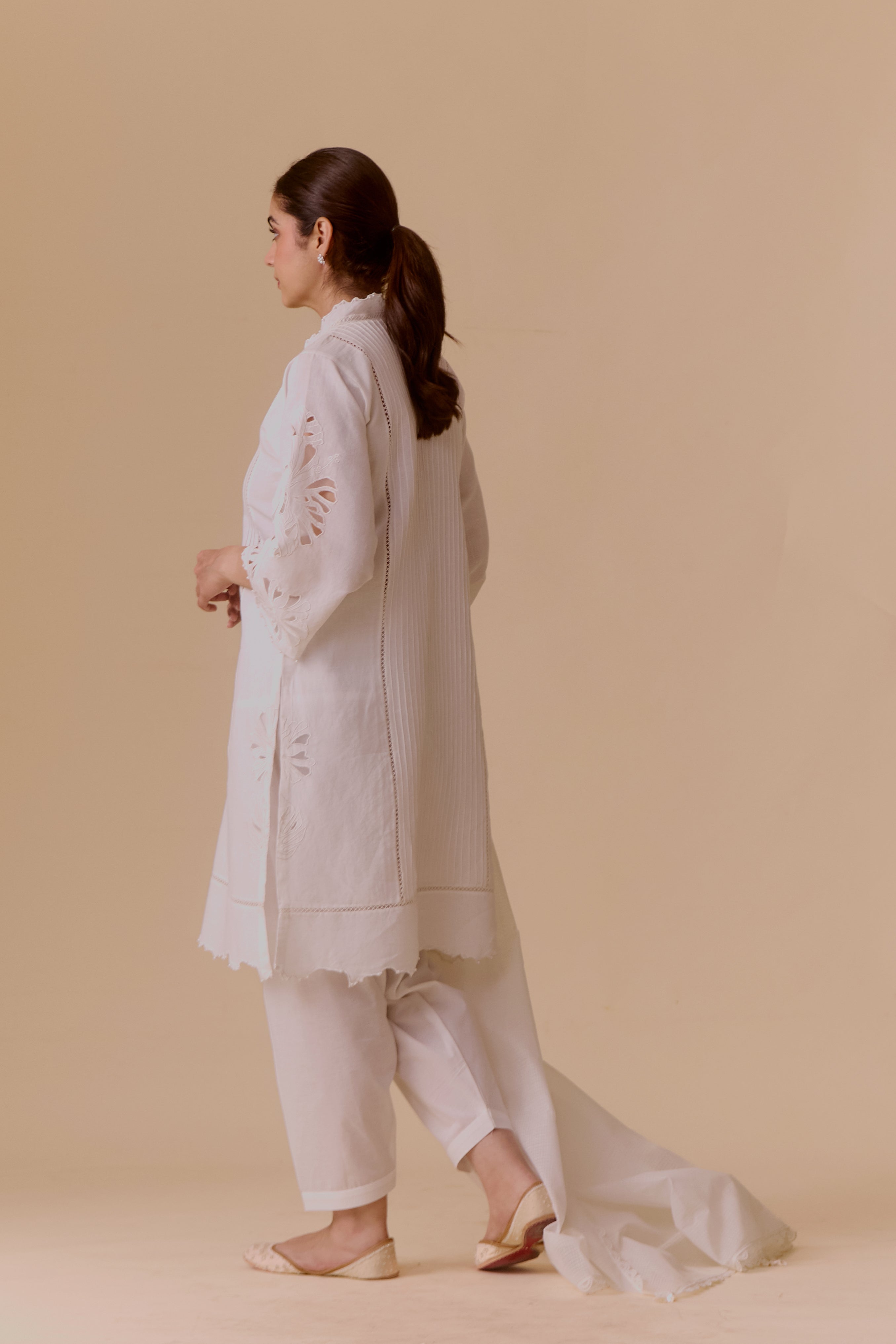 Sahiba Ivory summer kurta set