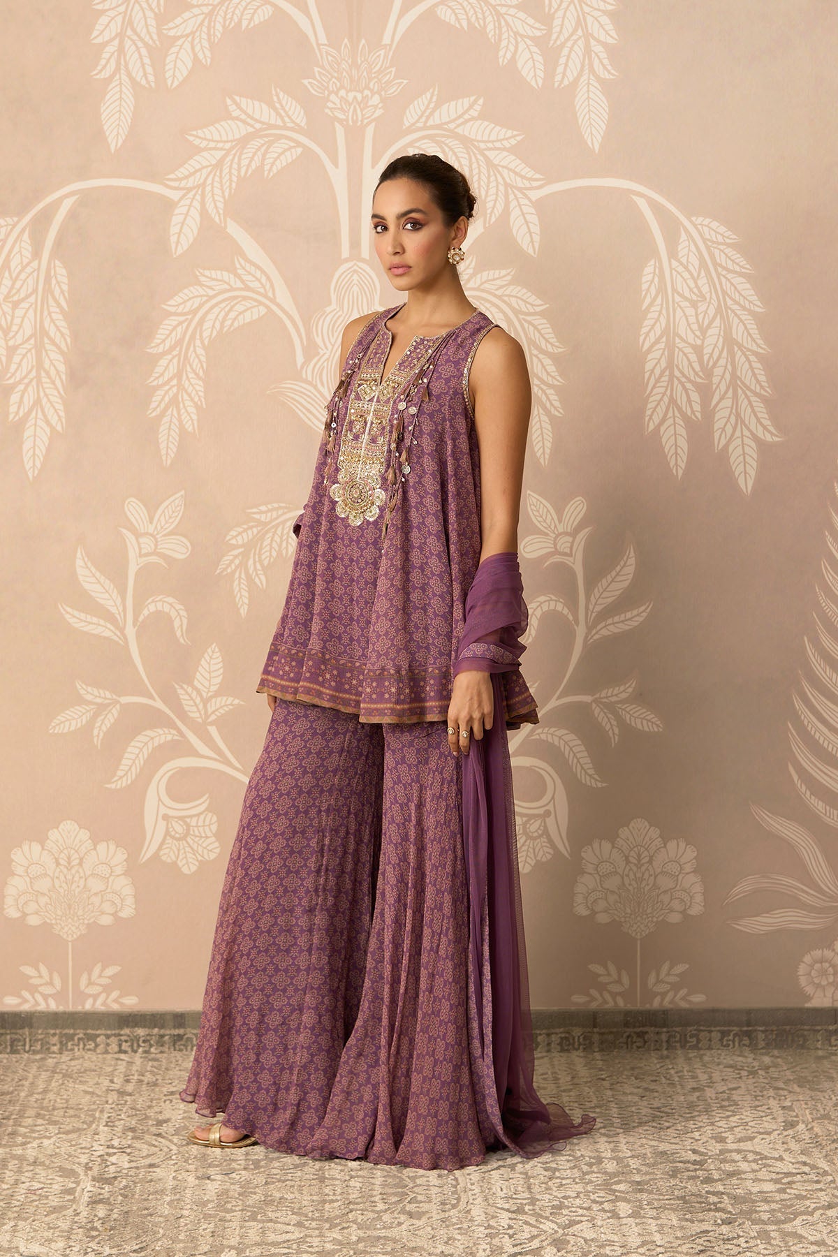 Roohana Kurti Garara Set