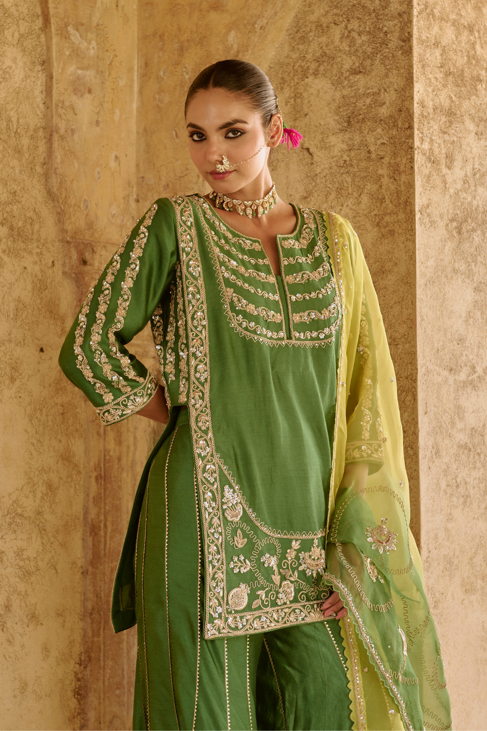 Rasika Gharara Set