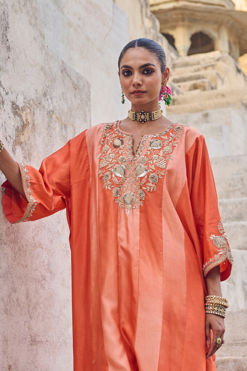 Saanjh Kaftan Set