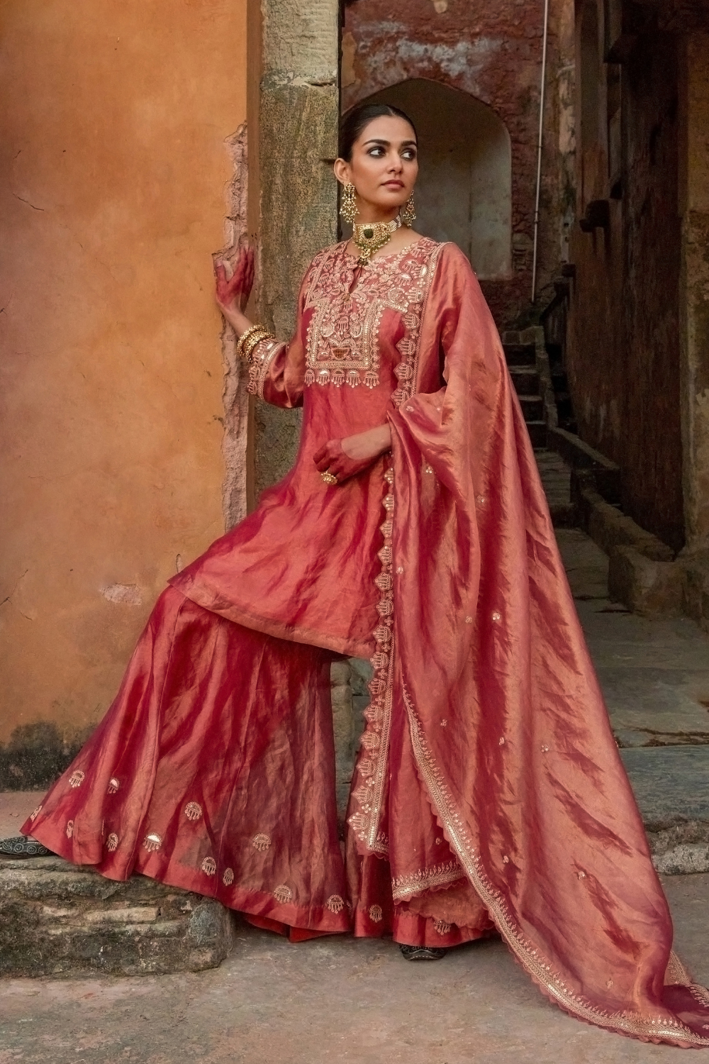 Saroj Gharara Set