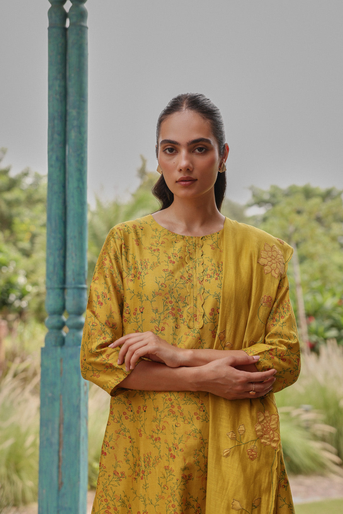 Tuscany Floral Kurta Set