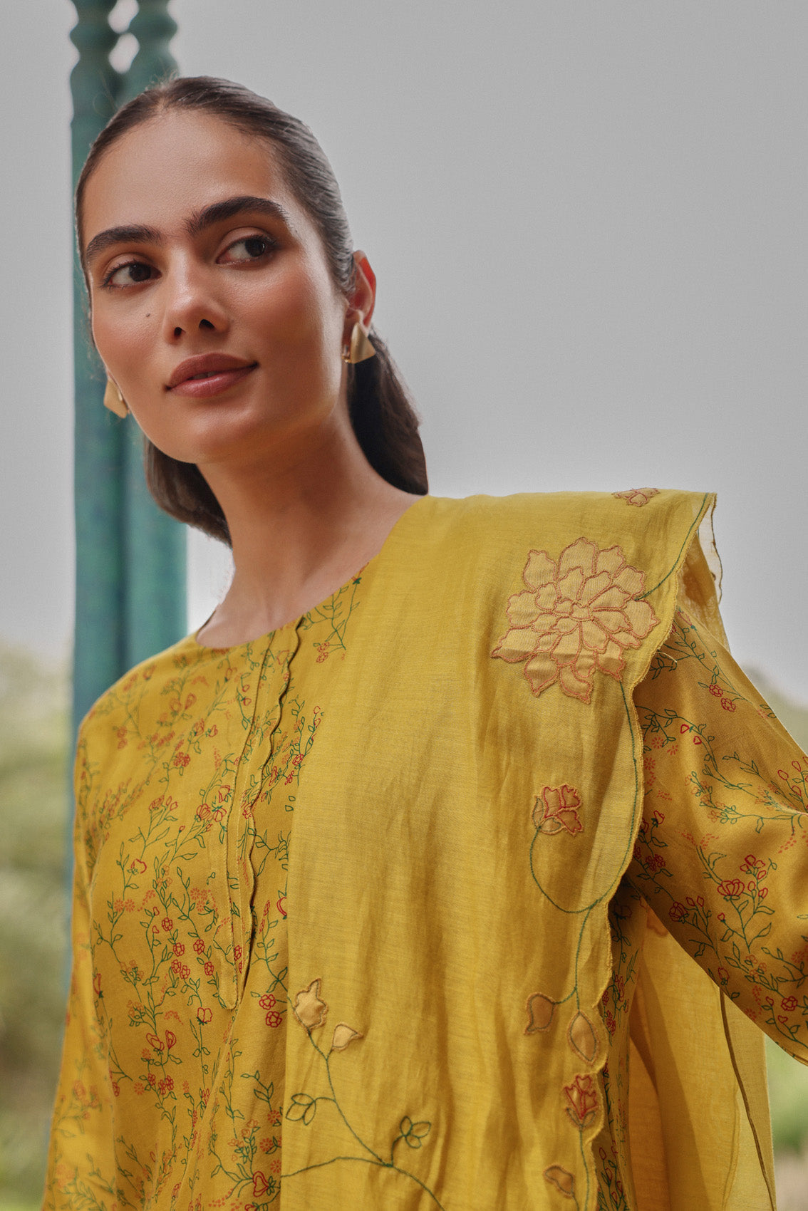 Tuscany Floral Kurta Set