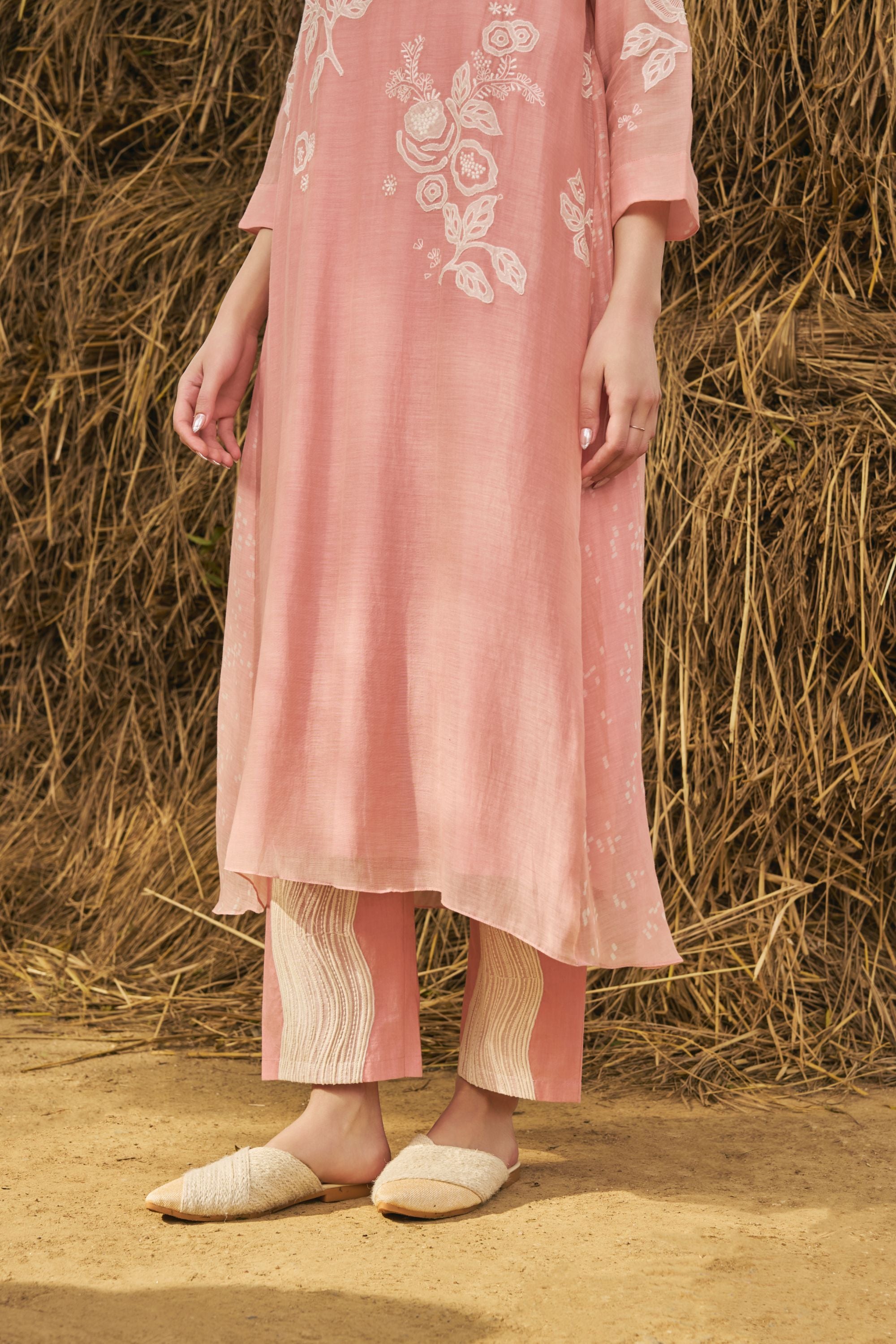 Tulip Floral Applique Co-ord Set