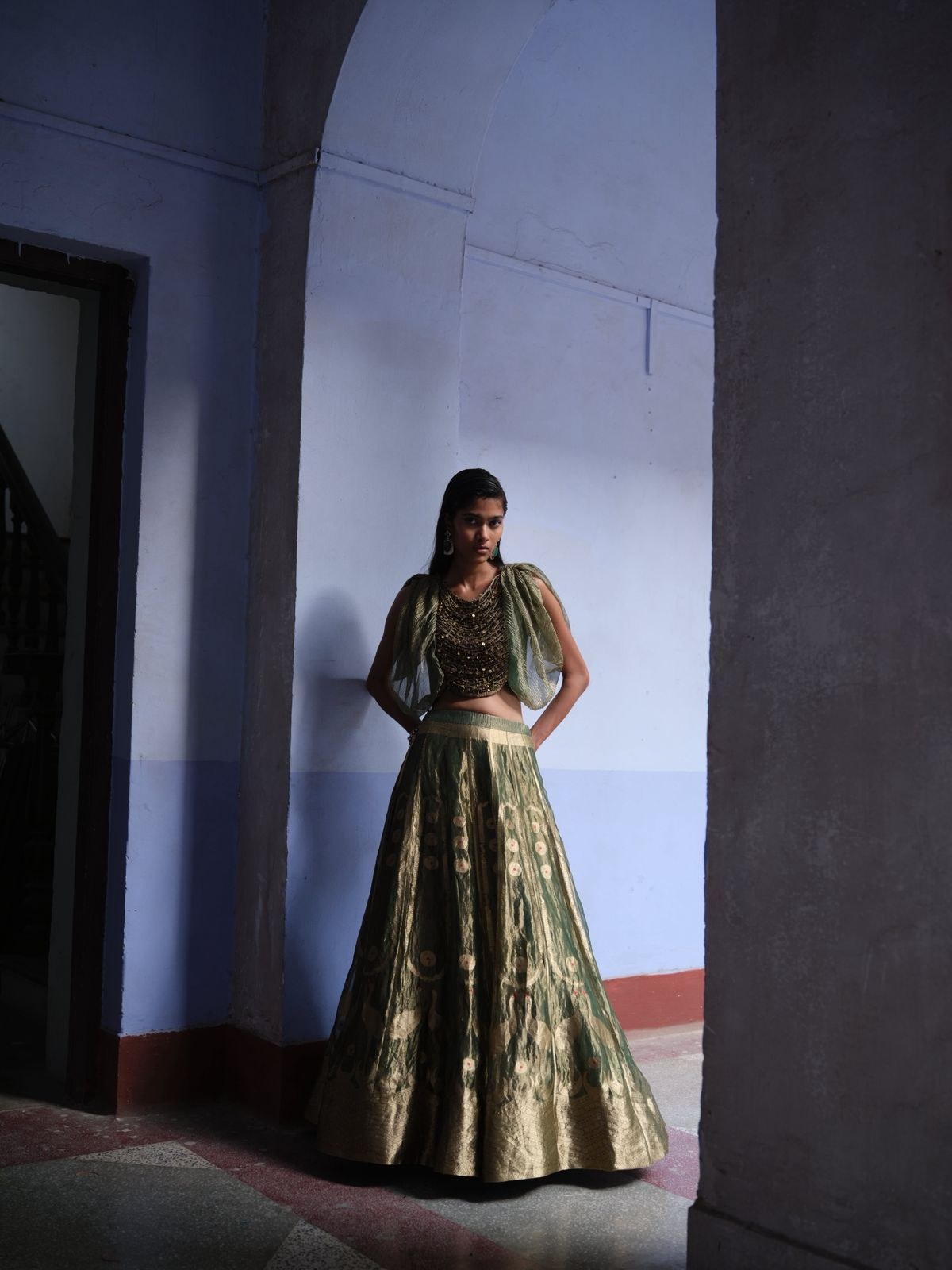 UTTRA LEHENGA BLOUSE SET