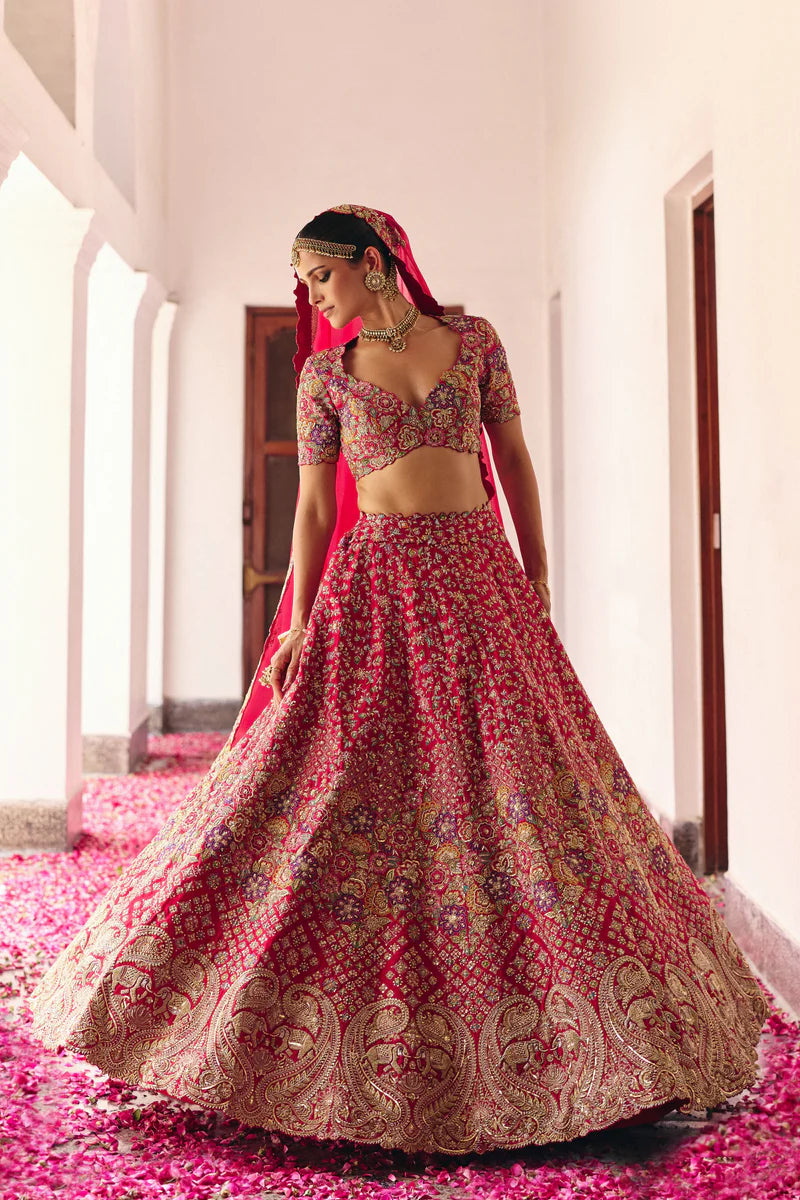 Aeindri Lehenga Set