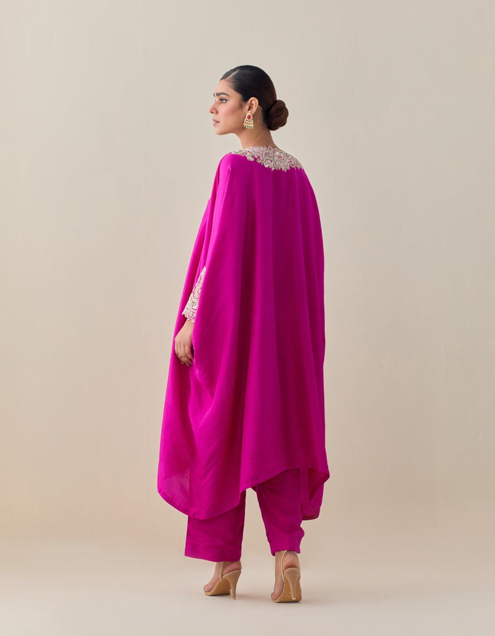 Reva Cuff Kaftan Set