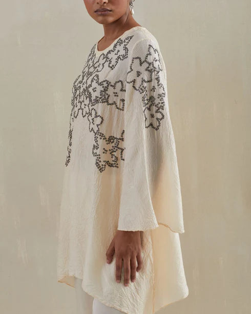 Ecru Bell Bottom Co-Ord Set