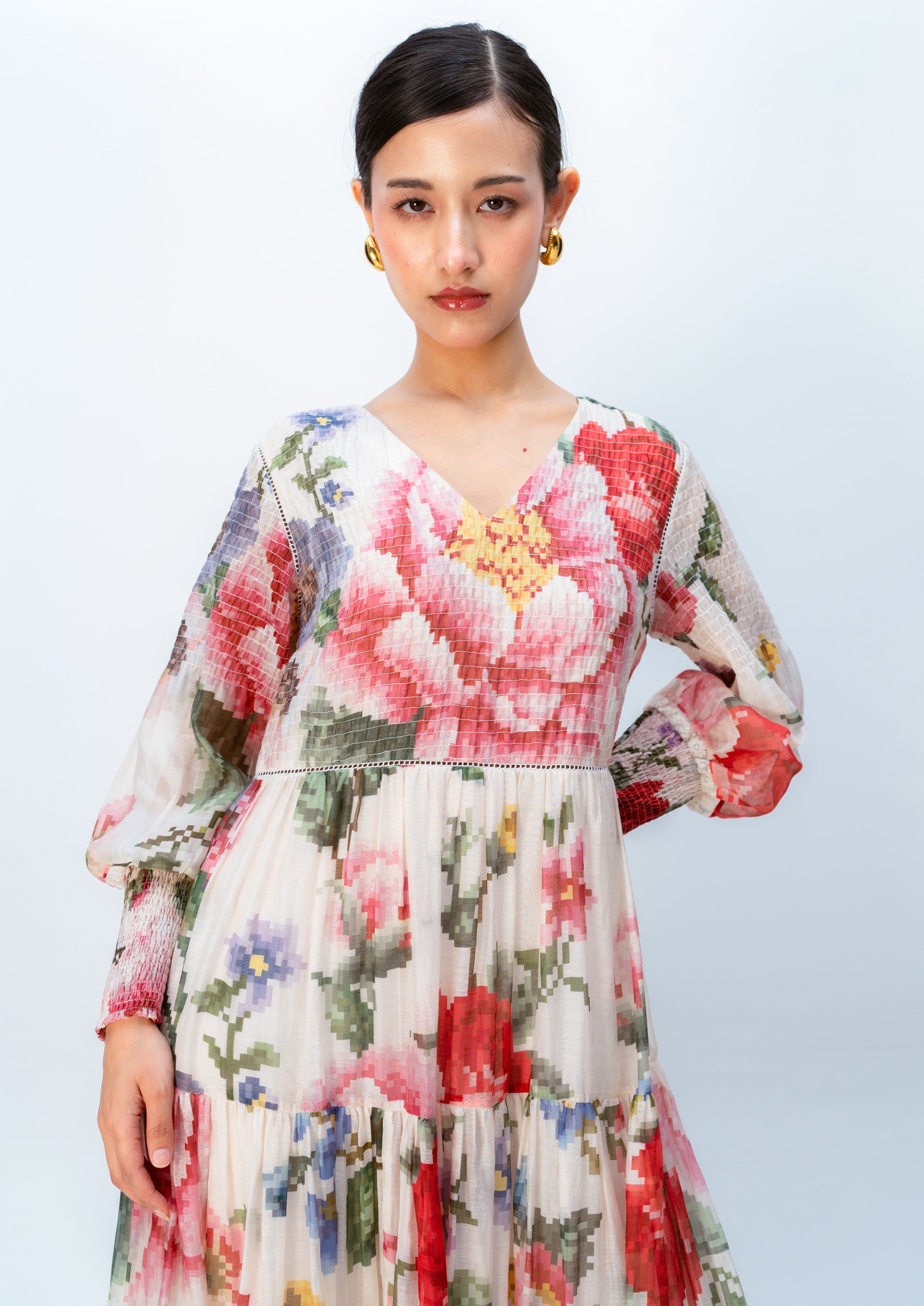 PINK SILENCE DRESS