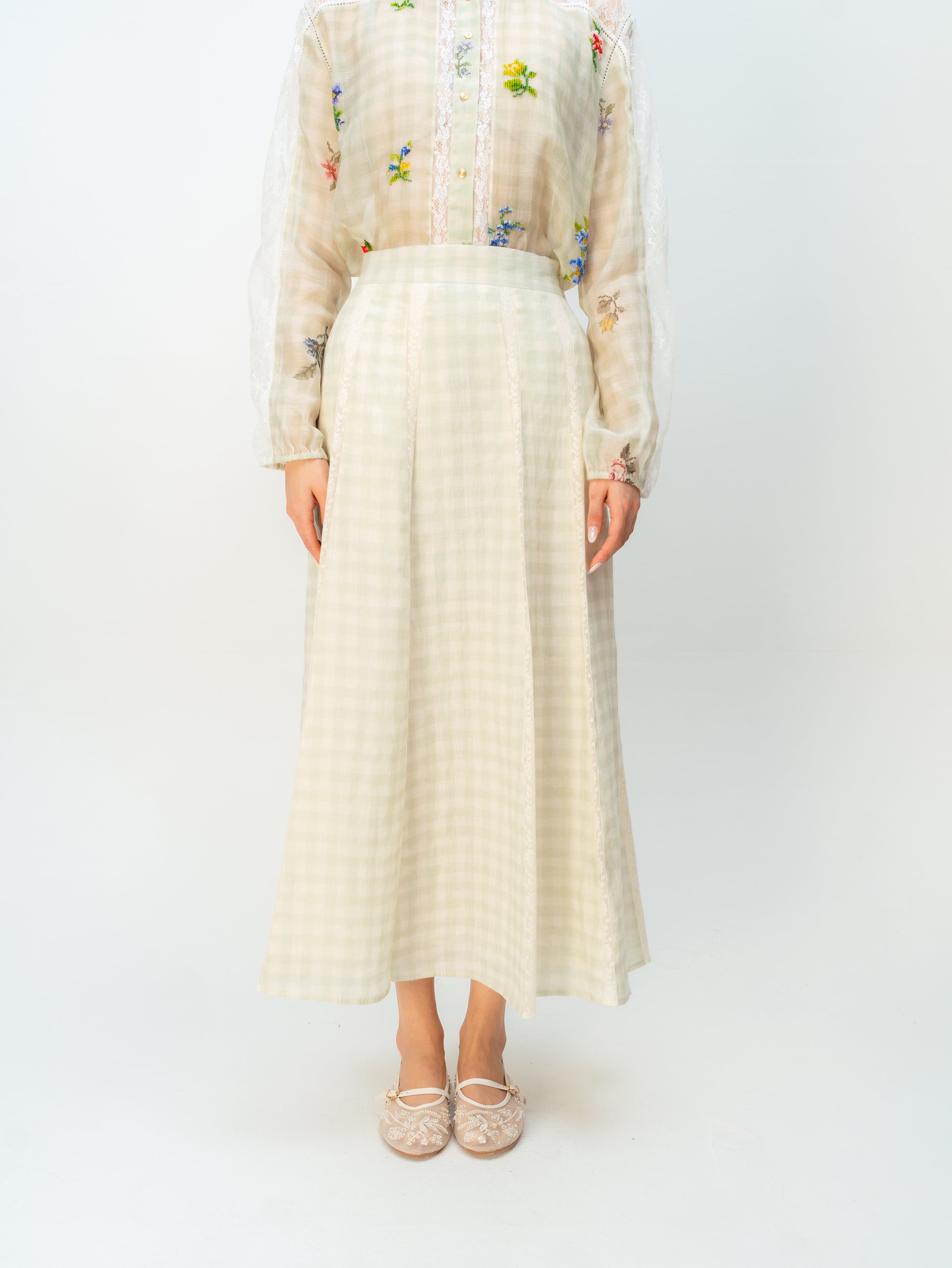 FAIRY CHECK SKIRT