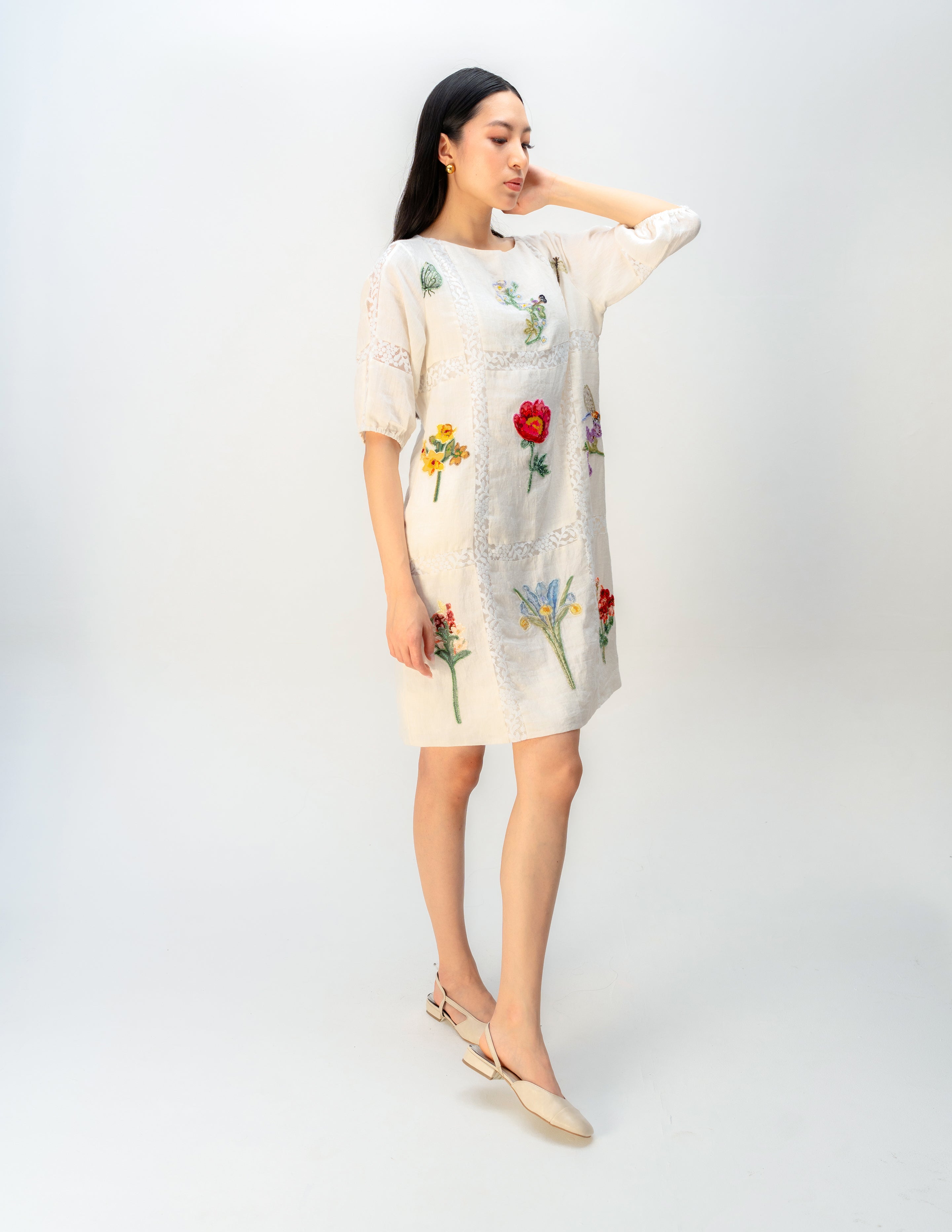 WISPERING GARDEN DRESS
