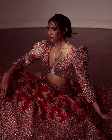 Cherry Blossom Neya Lehenga