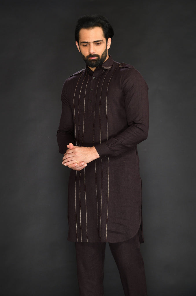 PATHANI WITH TEXTURING