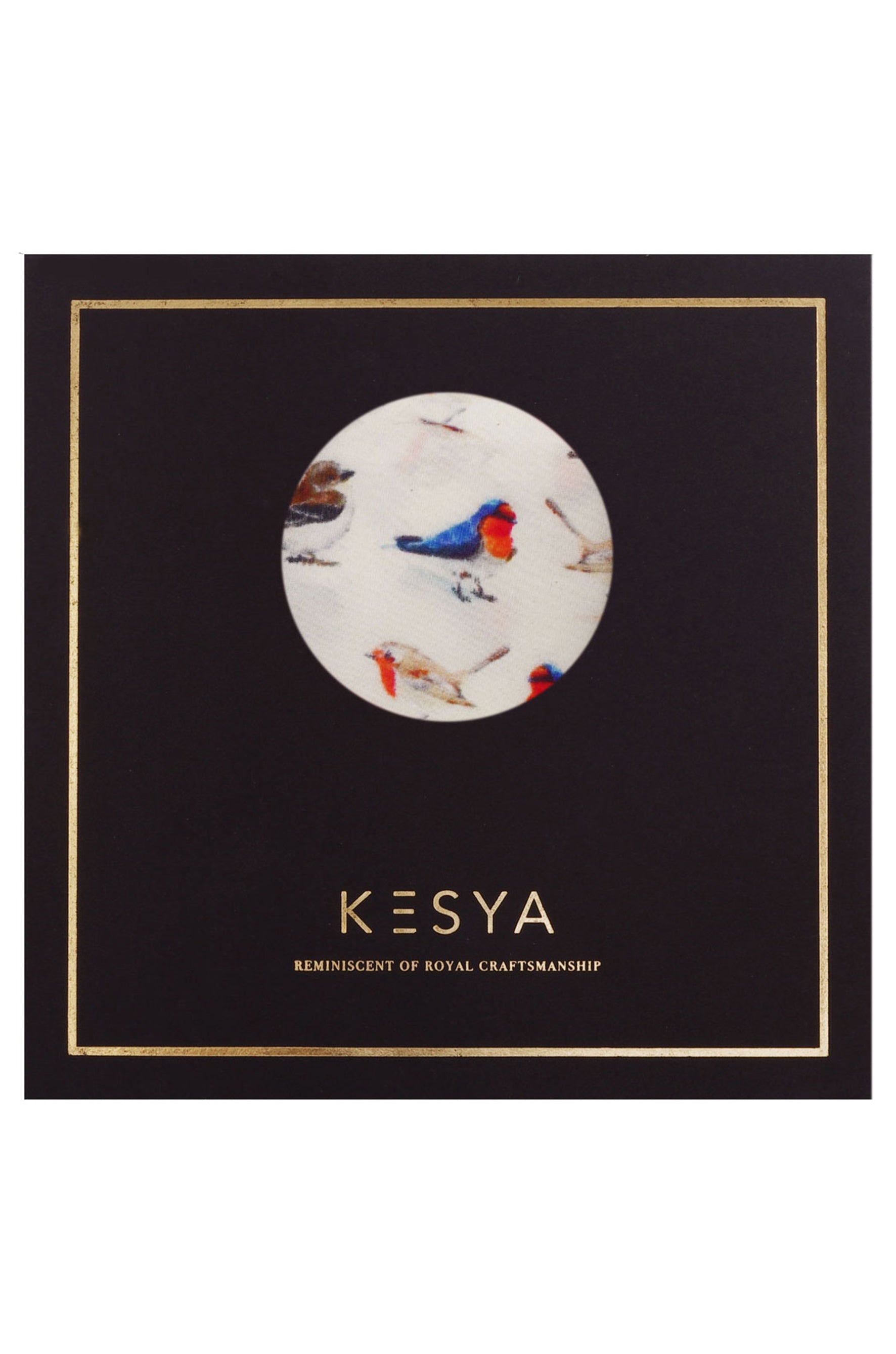 Game birds pocket square