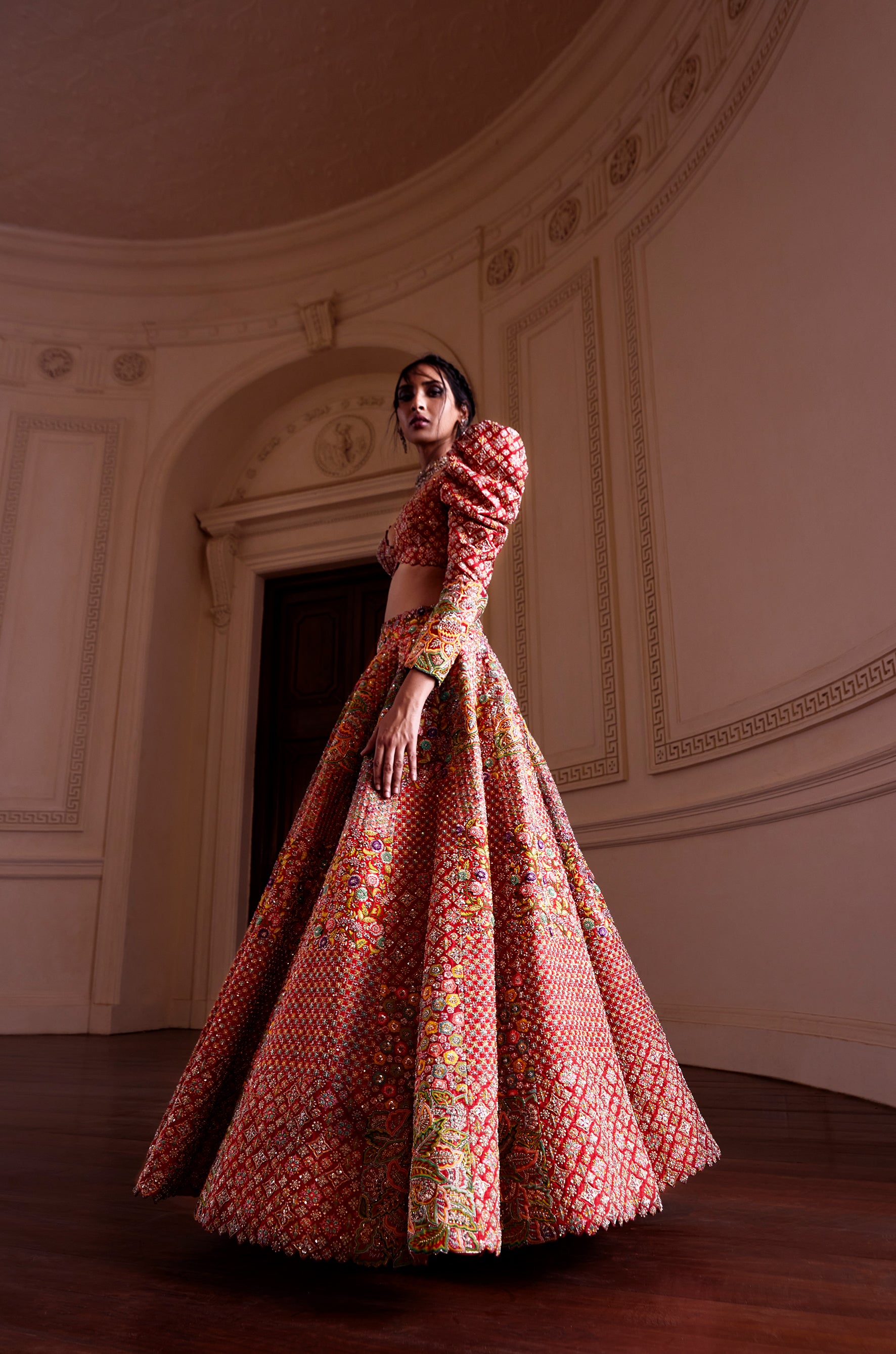 Mayna Mosaic Lehenga