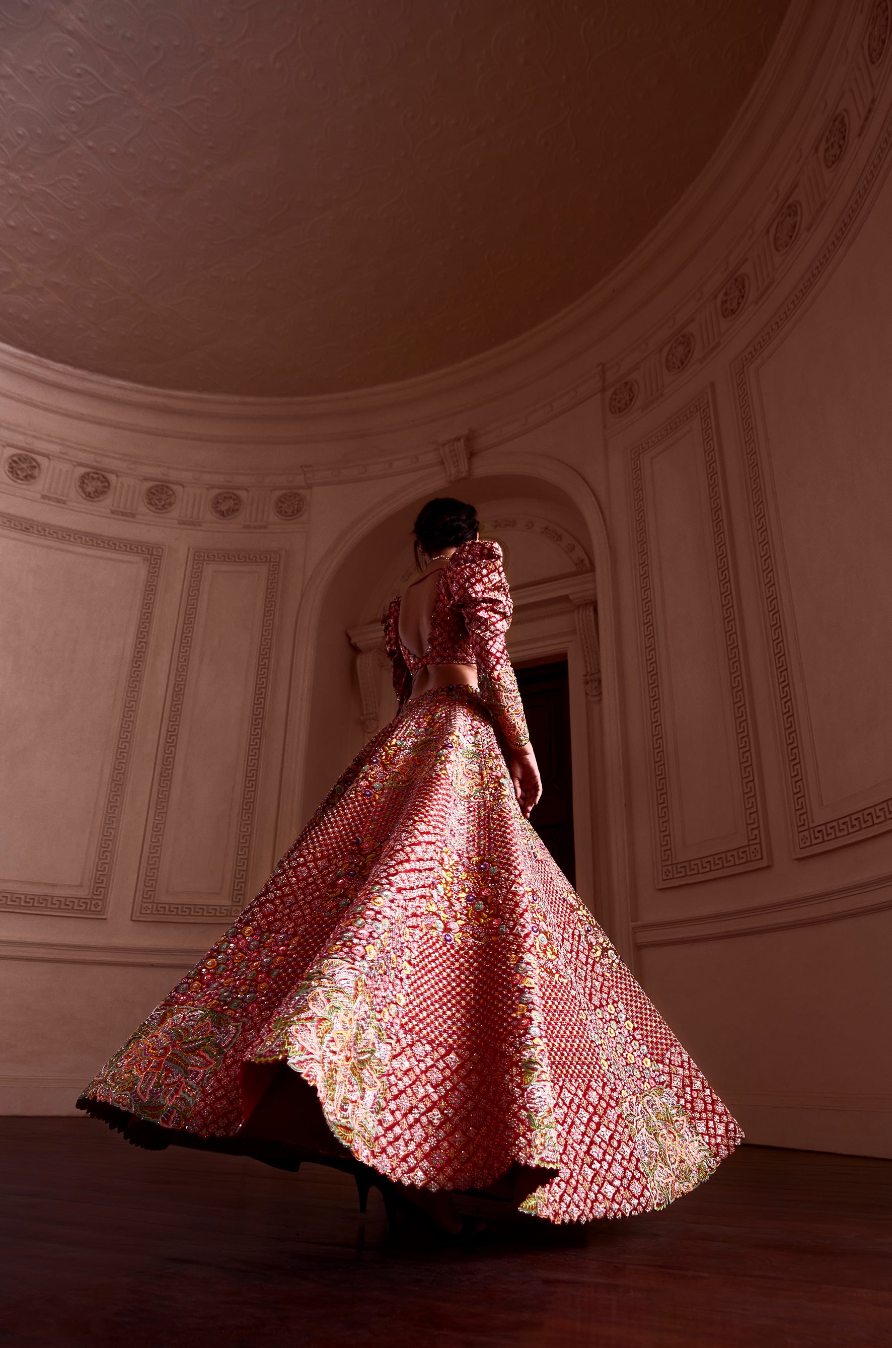Mayna Mosaic Lehenga