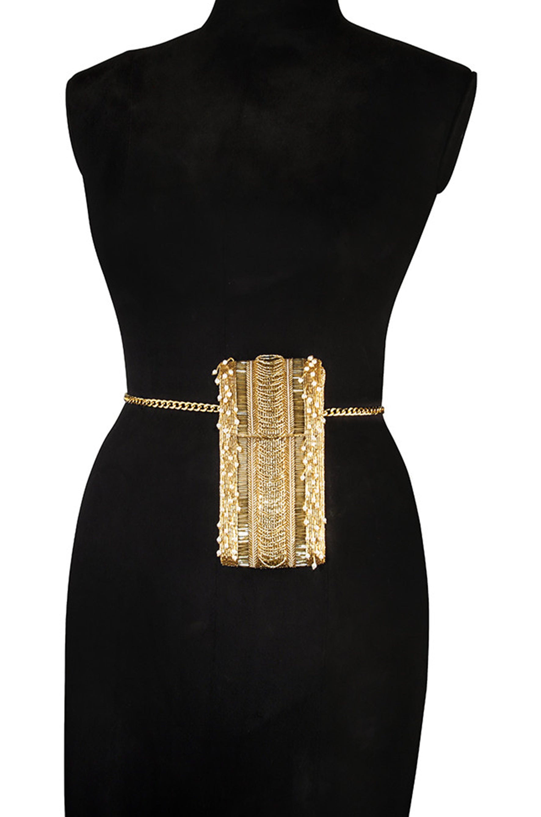 Ruche Mobile Pouch Peerless Gold