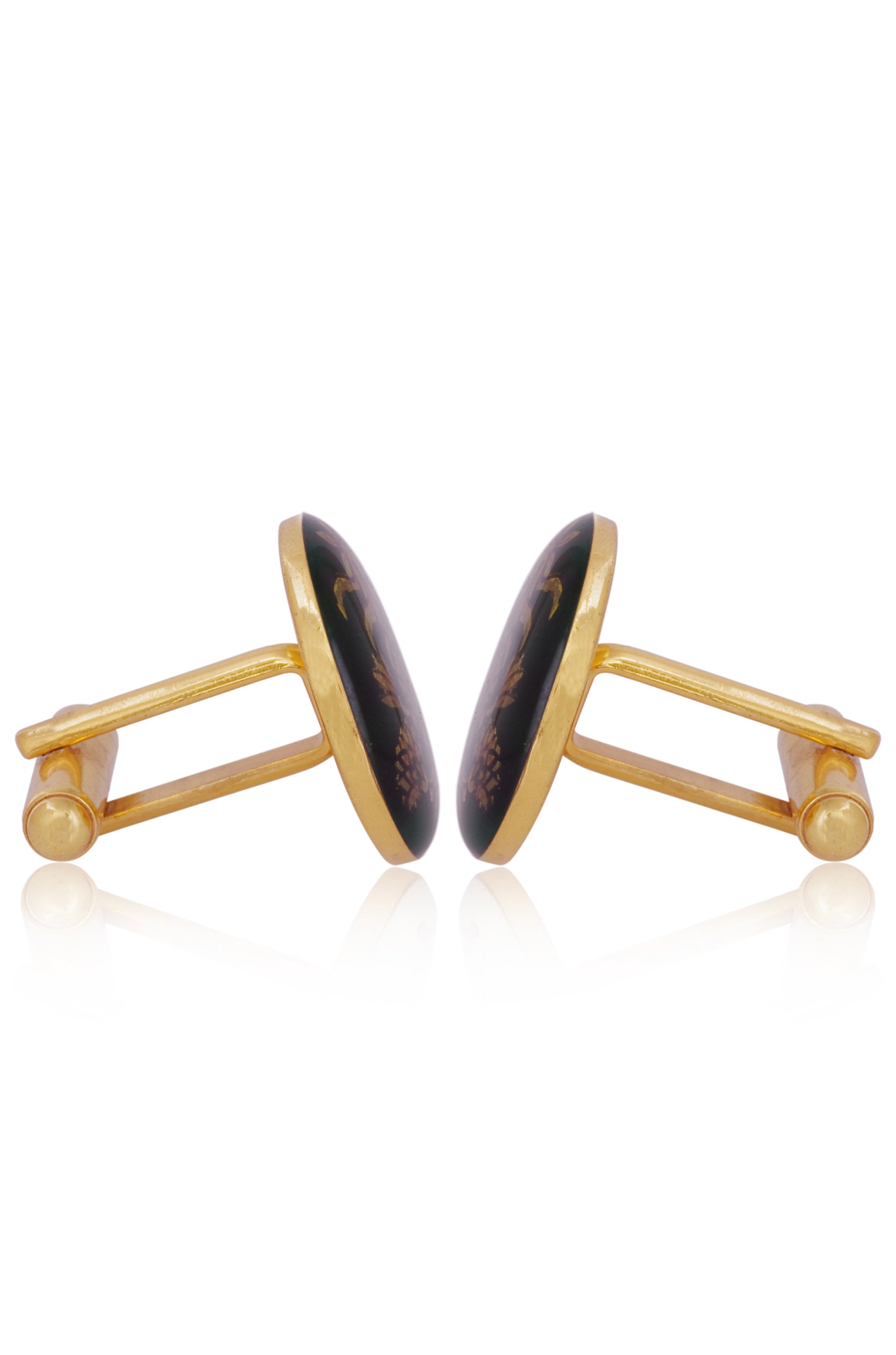 GREEN RAMGARH CUFFLINKS